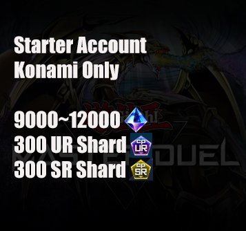 9k~12k + 300 UR+SR Shards